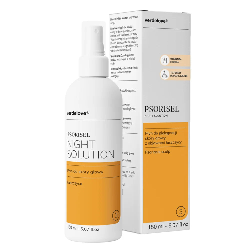 VERDELOVE Psorisel Płyn do skóry głowy z łuszczycą - 150ml
